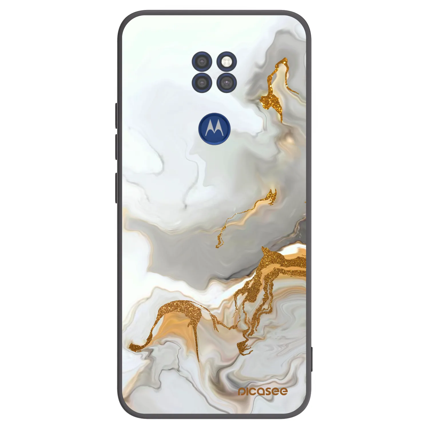 Picasee silikonový černý obal pro Motorola Moto G9 Play - Her