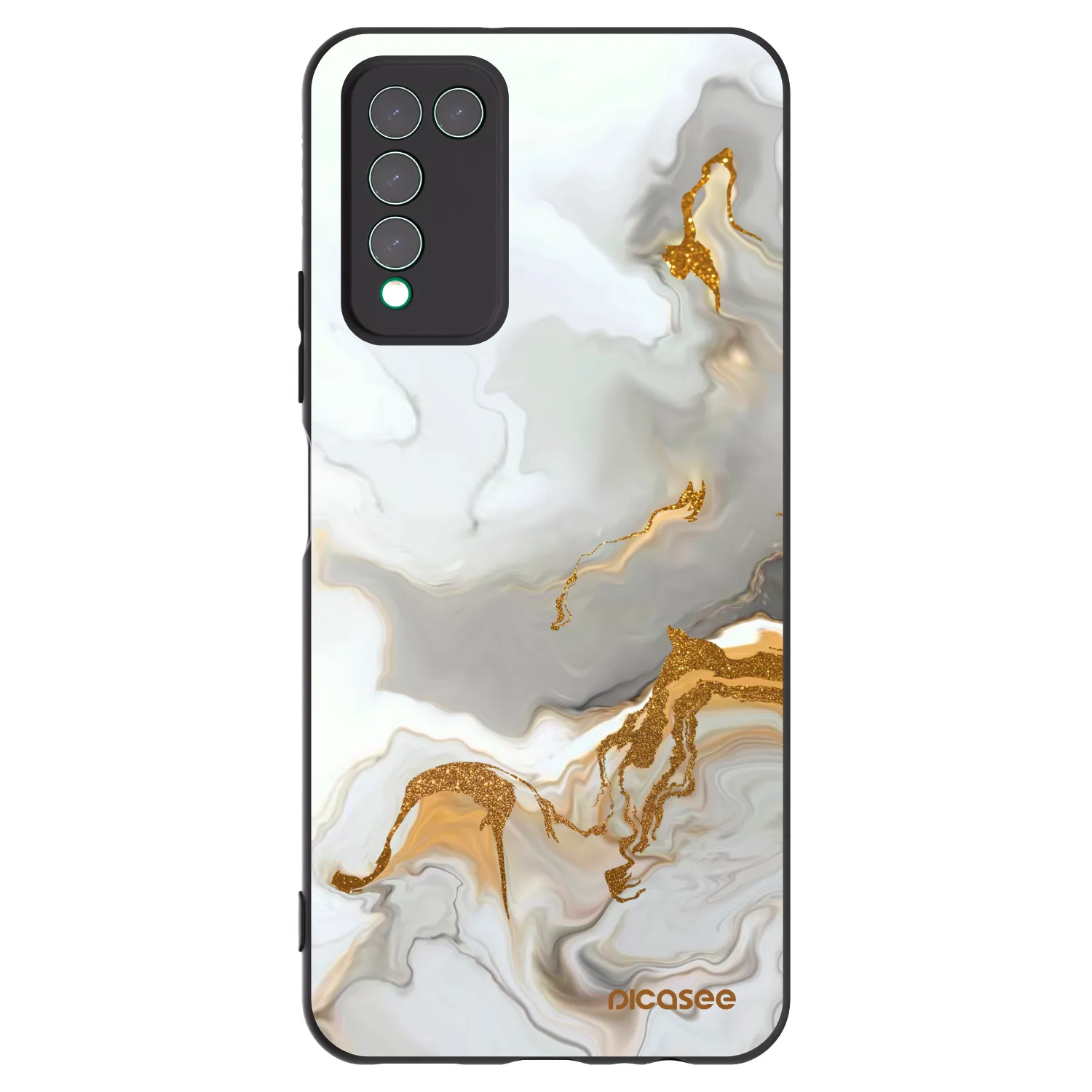 Picasee silikonový černý obal pro Honor 10X Lite - Her