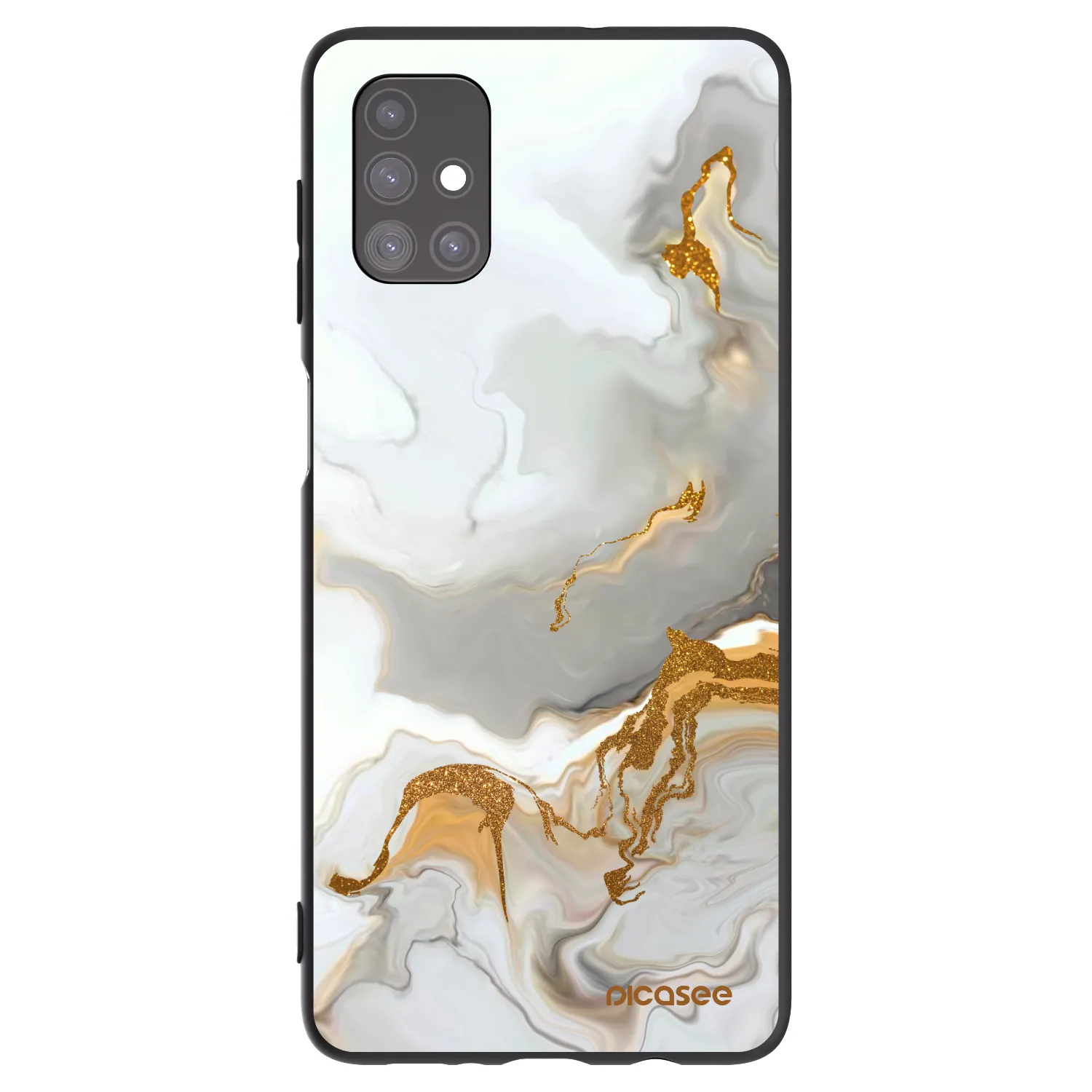 Picasee silikonový černý obal pro Samsung Galaxy M51 M515F - Her