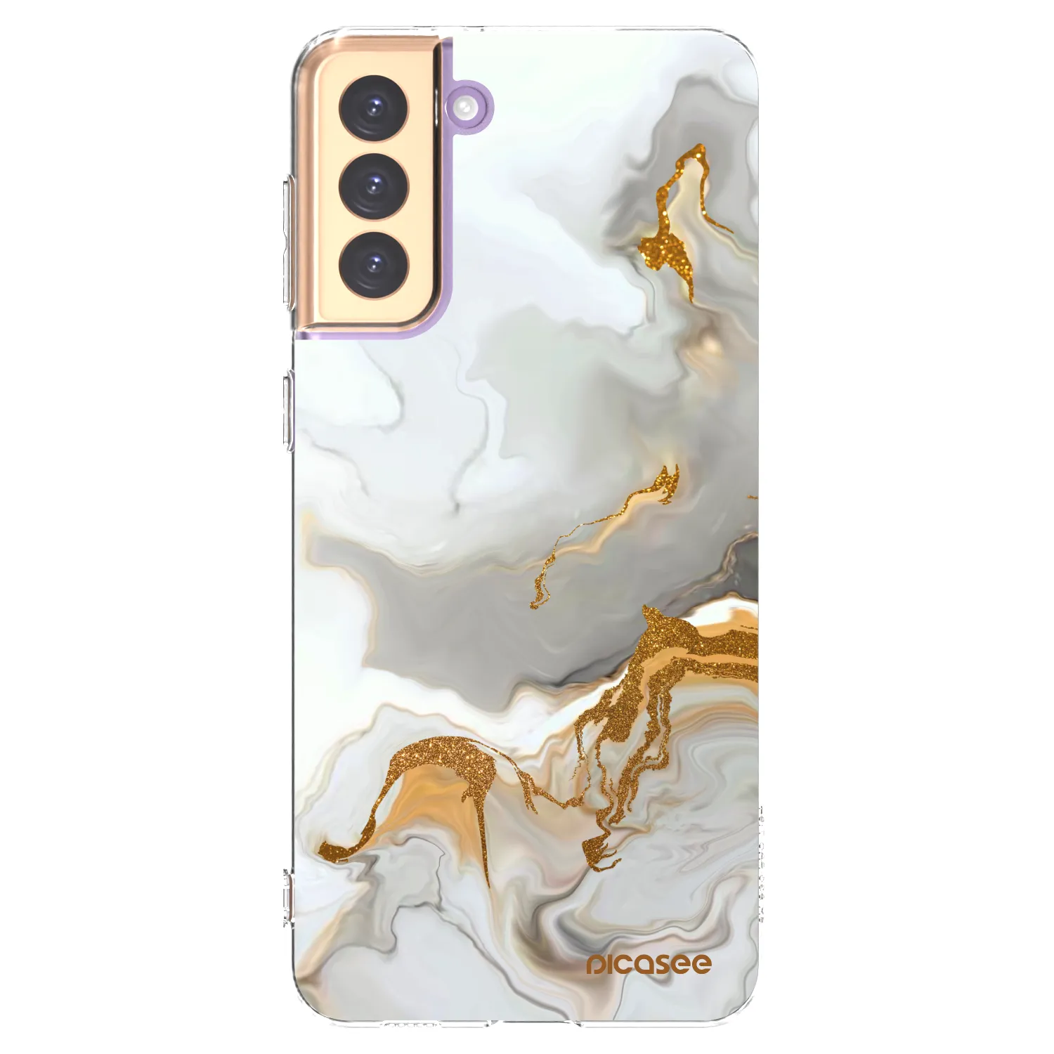 Picasee silikonový průhledný obal pro Samsung Galaxy S21+ 5G G996F - Her