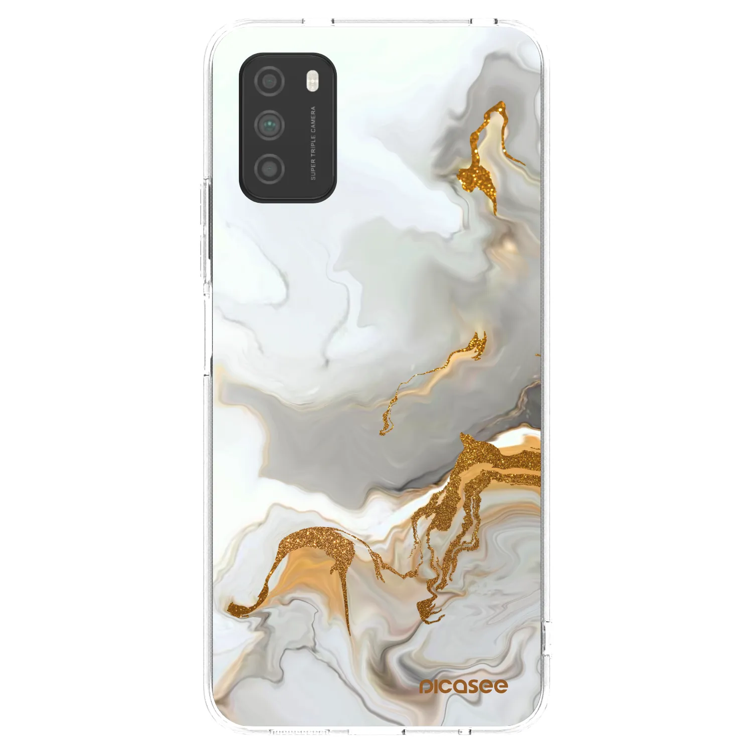 Picasee silikonový průhledný obal pro Xiaomi Poco M3 - Her