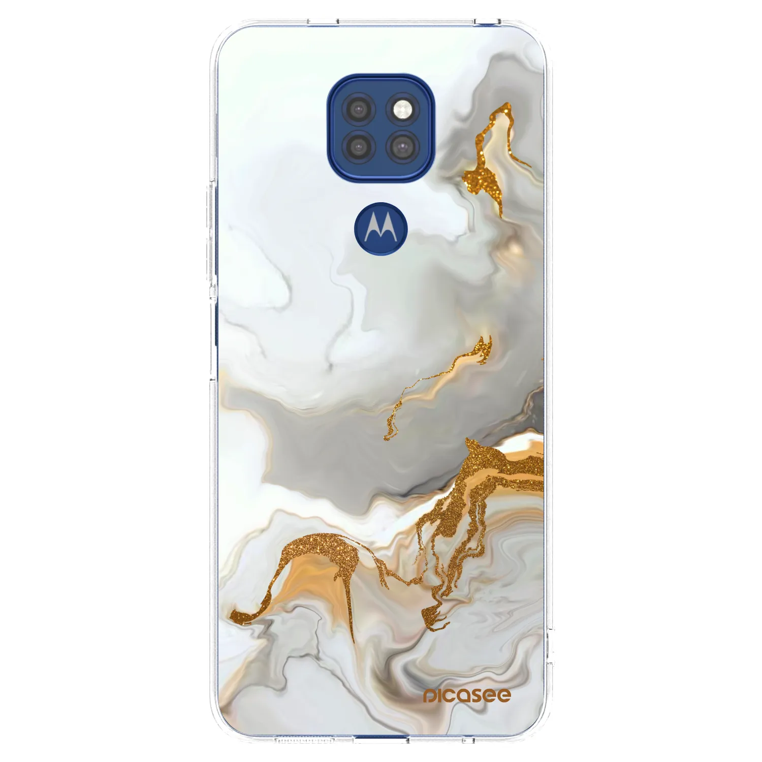 Picasee silikonový průhledný obal pro Motorola Moto G9 Play - Her