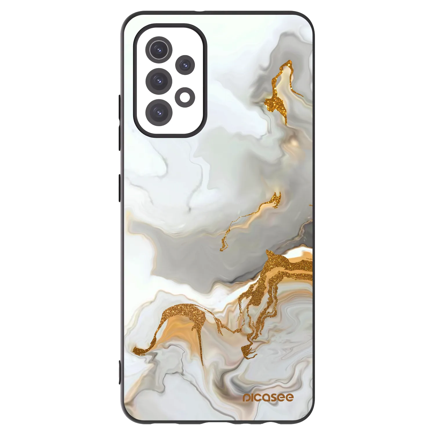 Picasee silikonový černý obal pro Samsung Galaxy A32 5G A326B - Her