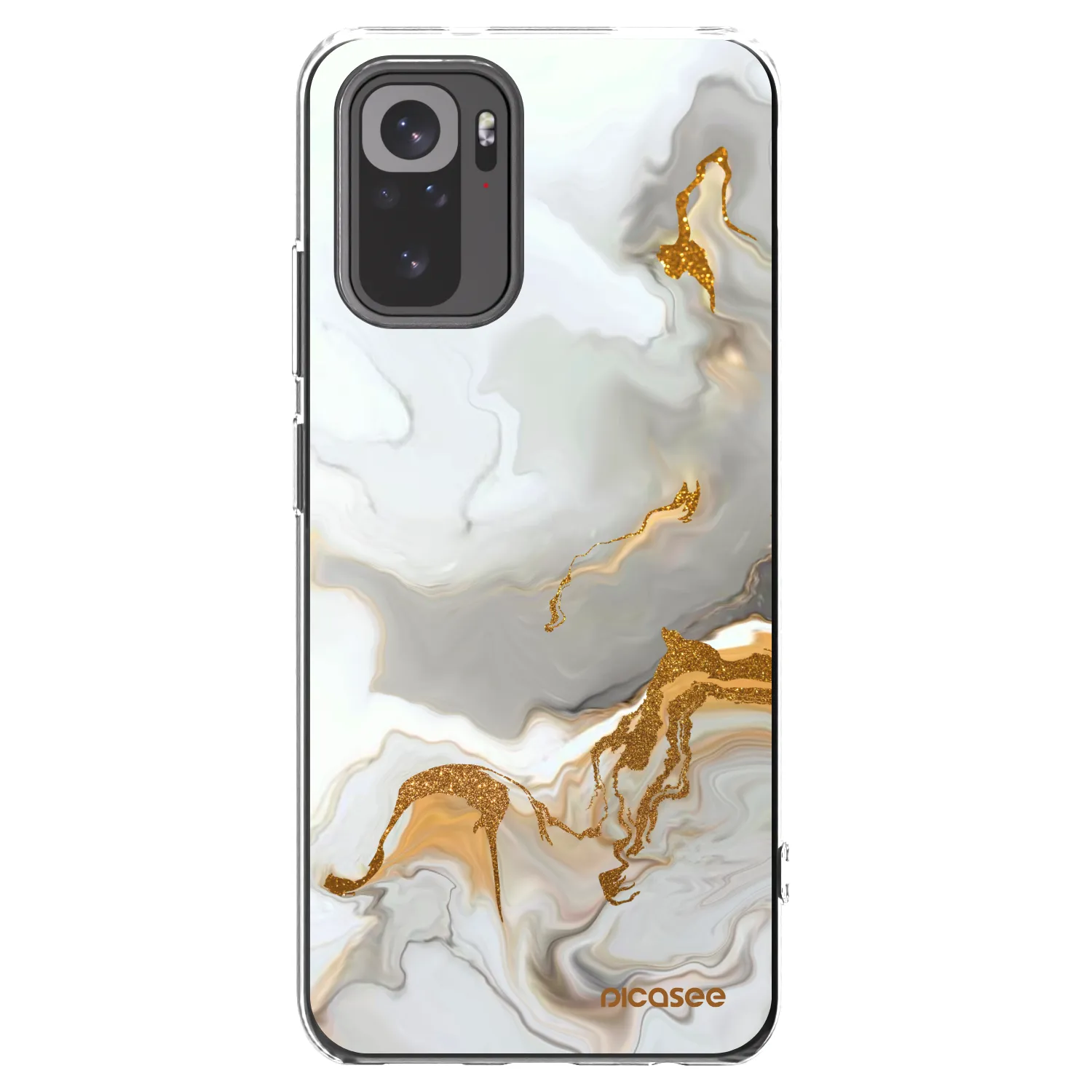 Picasee silikonový průhledný obal pro Xiaomi Redmi Note 10S - Her