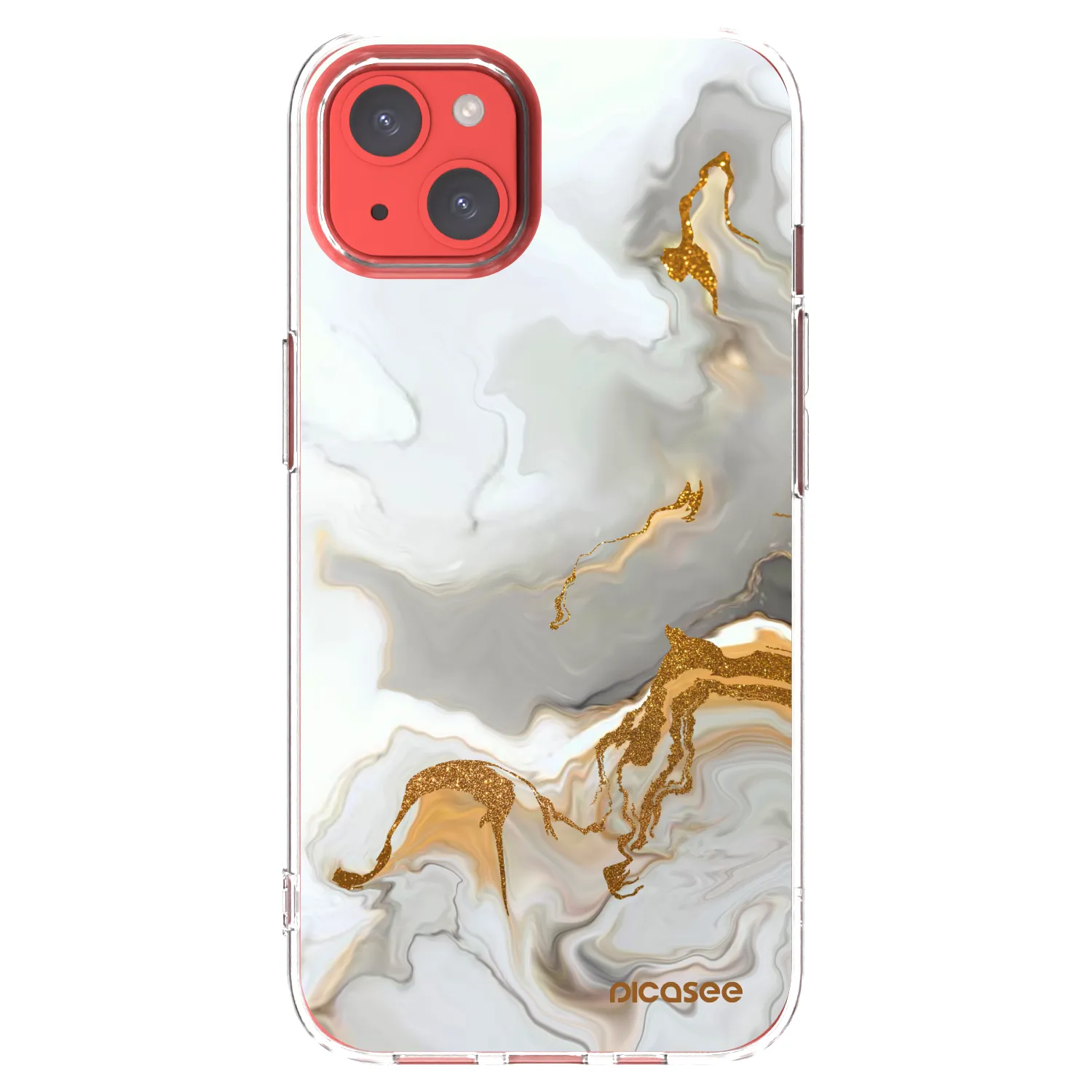 Picasee silikonový průhledný obal pro Apple iPhone 13 - Her
