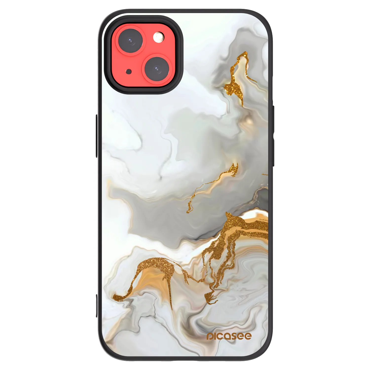Picasee silikonový černý obal pro Apple iPhone 13 - Her