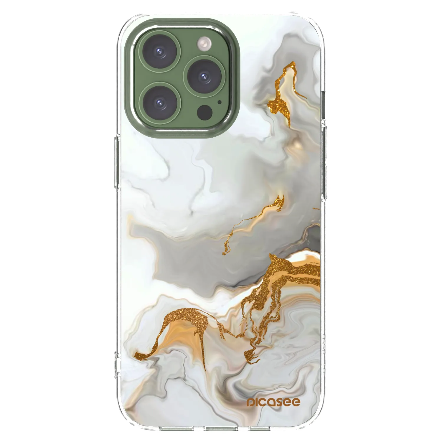 Picasee silikonový průhledný obal pro Apple iPhone 13 Pro - Her