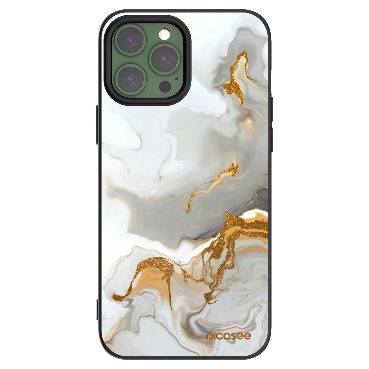 Picasee silikonový černý obal pro Apple iPhone 13 Pro Max - Her