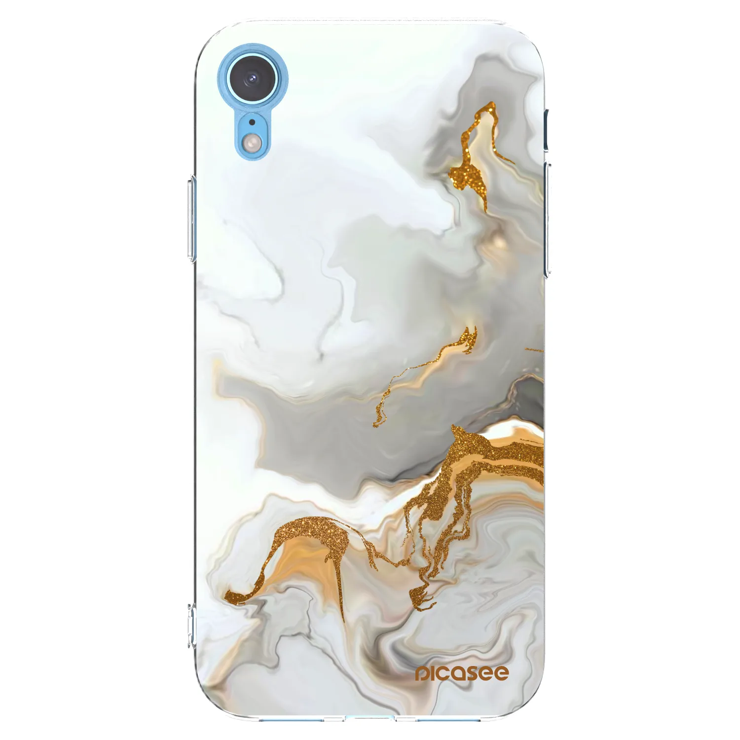 Picasee silikonový průhledný obal pro Apple iPhone XR - Her