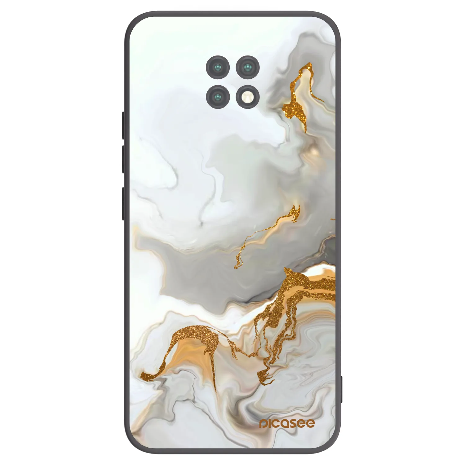 Picasee silikonový černý obal pro Xiaomi Redmi Note 9T - Her