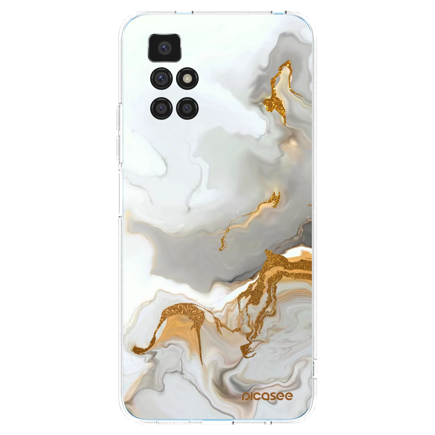 Picasee silikonový průhledný obal pro Xiaomi Redmi 10 - Her
