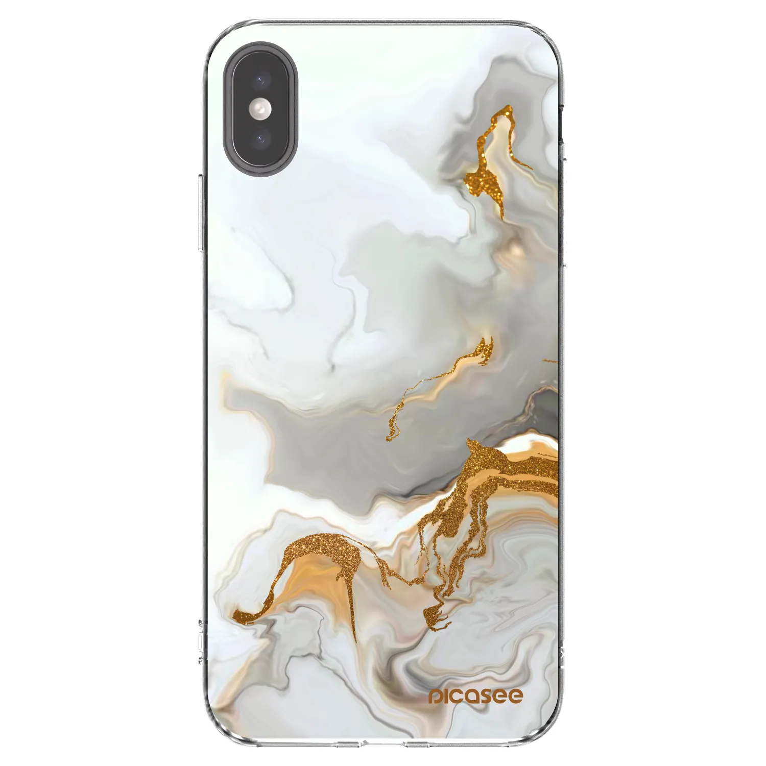Picasee silikonový průhledný obal pro Apple iPhone XS Max - Her