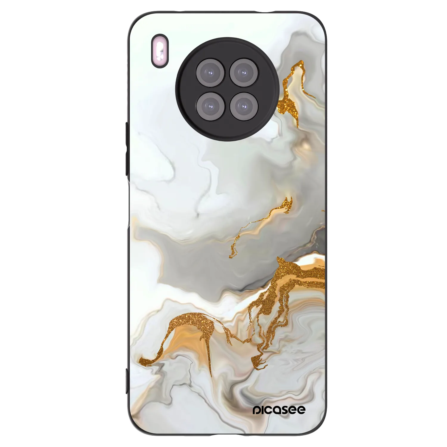 Picasee silikonový černý obal pro Huawei Nova 8i - Her