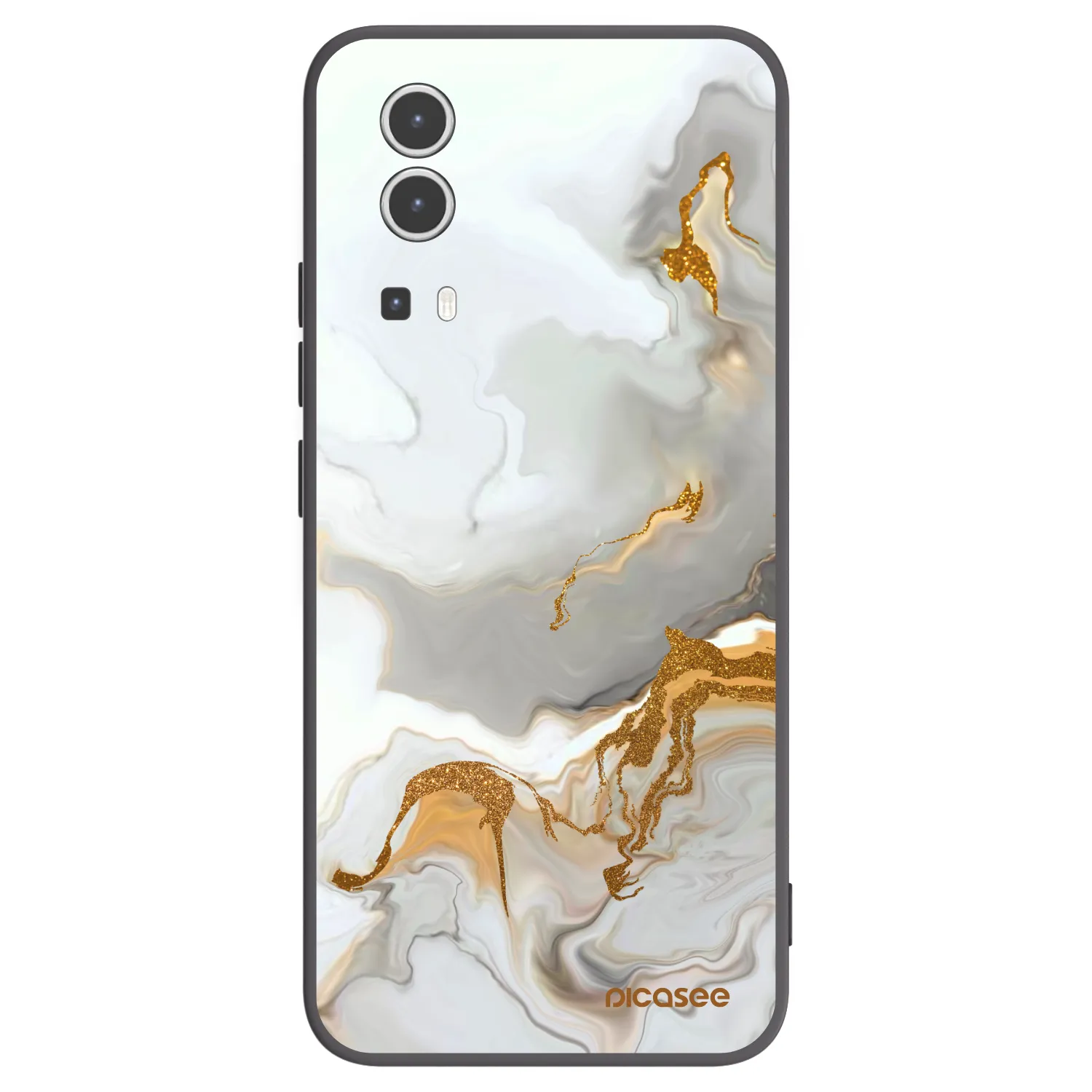 Picasee silikonový černý obal pro Vivo Y72 5G - Her