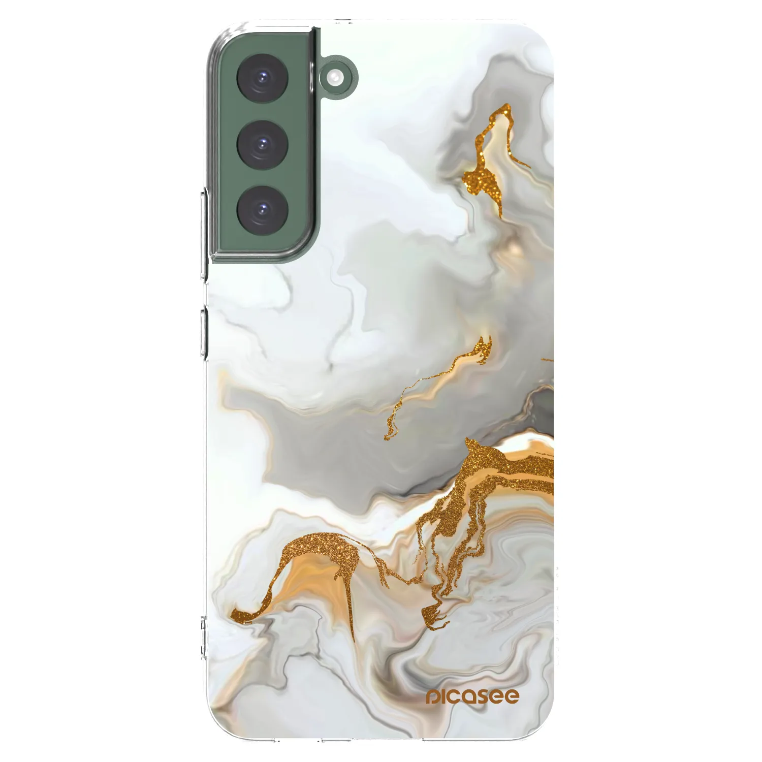 Picasee silikonový průhledný obal pro Samsung Galaxy S22+ 5G - Her