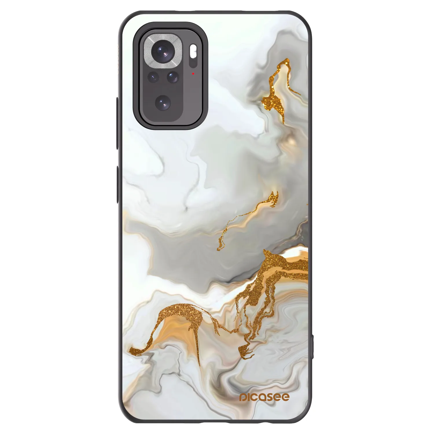 Picasee silikonový černý obal pro Xiaomi Redmi Note 11S 4G - Her