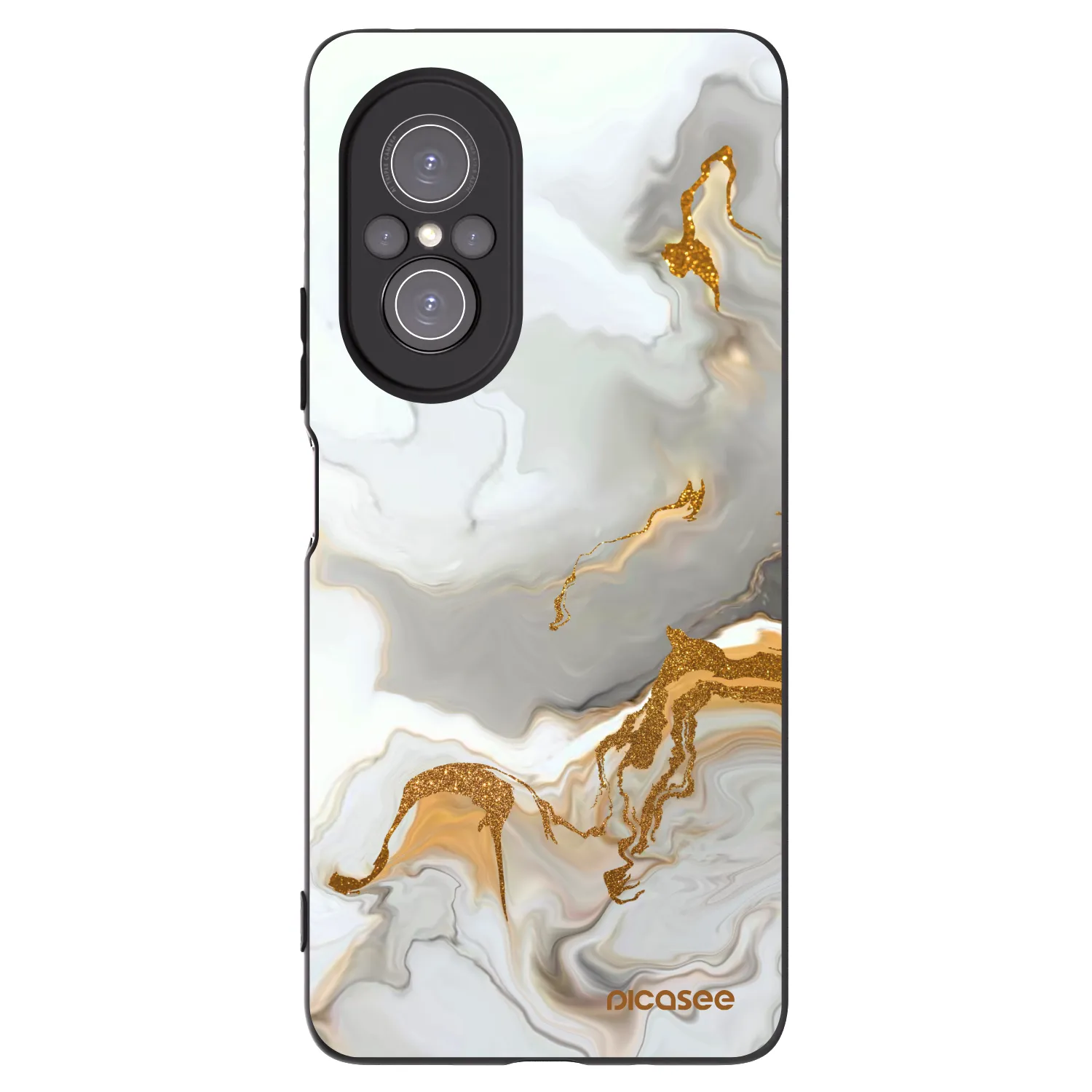 Picasee silikonový černý obal pro Huawei Nova 9 SE - Her
