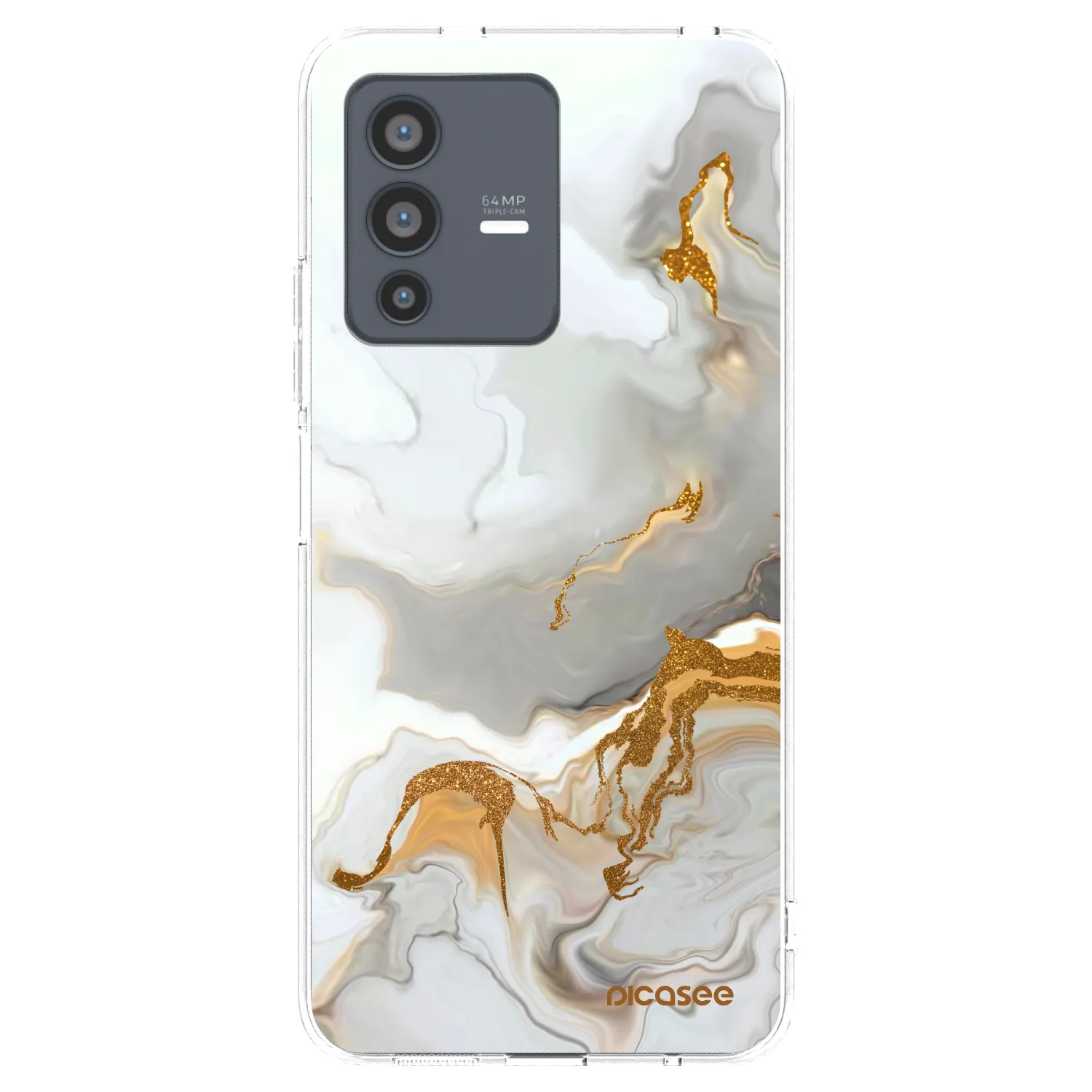 Picasee silikonový průhledný obal pro Vivo V23 5G - Her