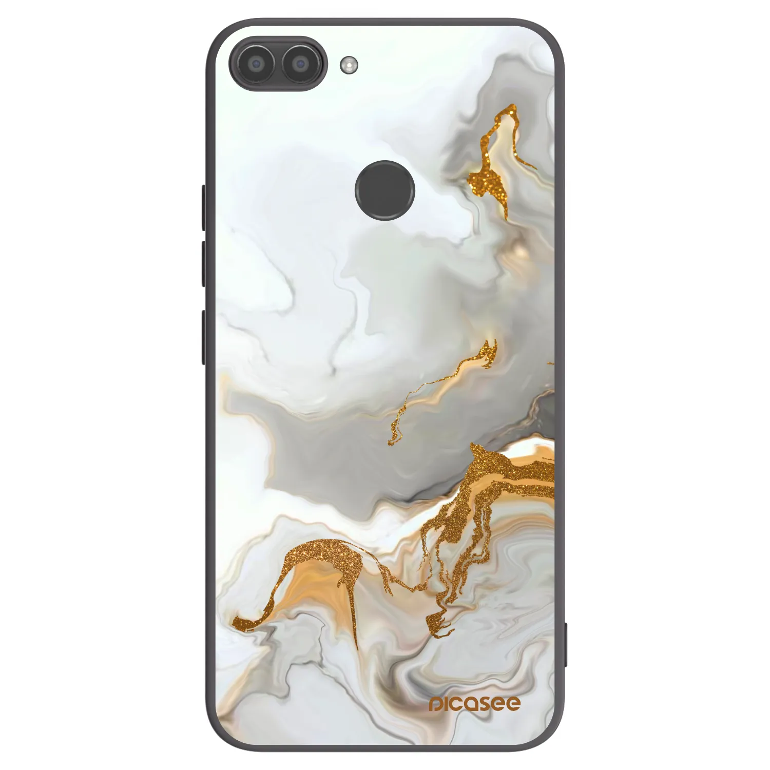 Picasee silikonový černý obal pro Huawei P Smart - Her