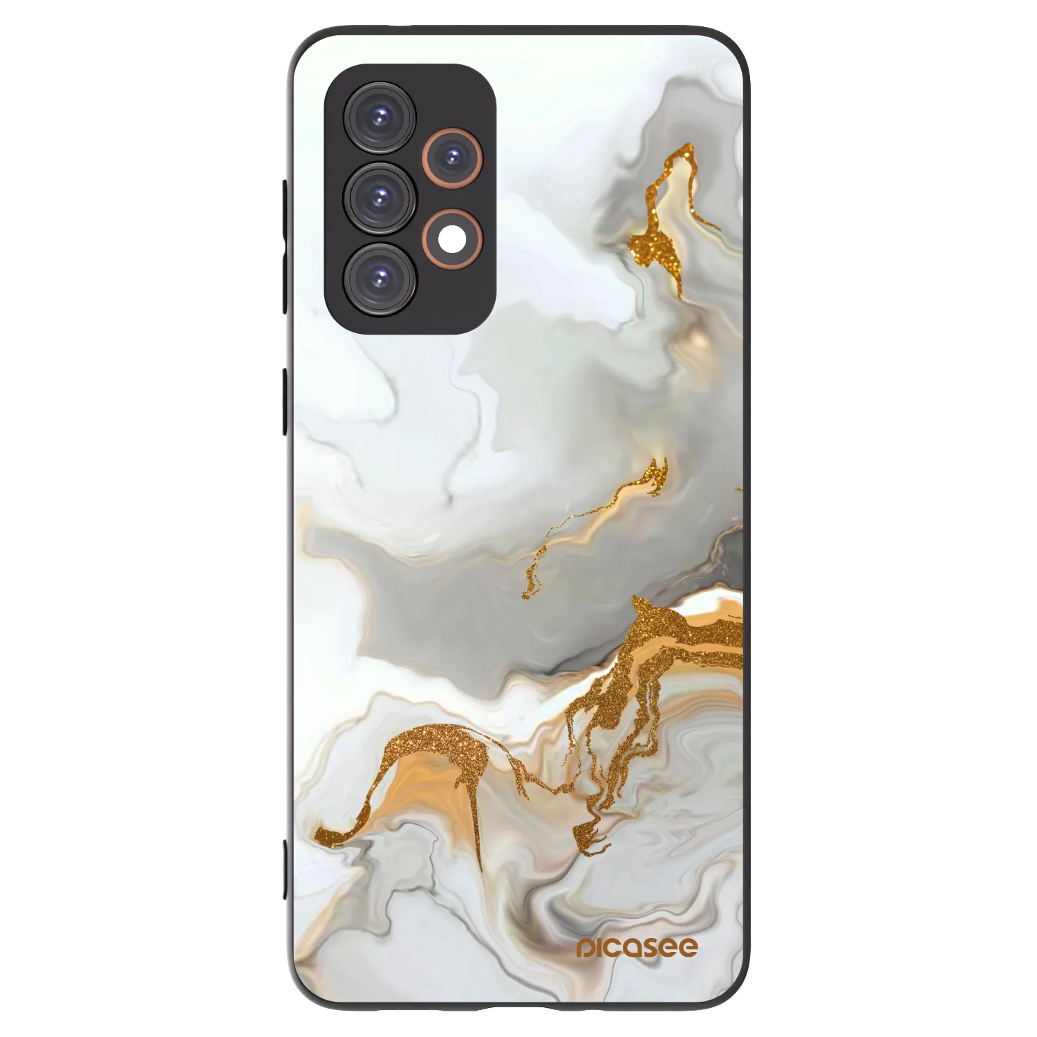 Picasee silikonový černý obal pro Samsung Galaxy A33 5G A336 - Her