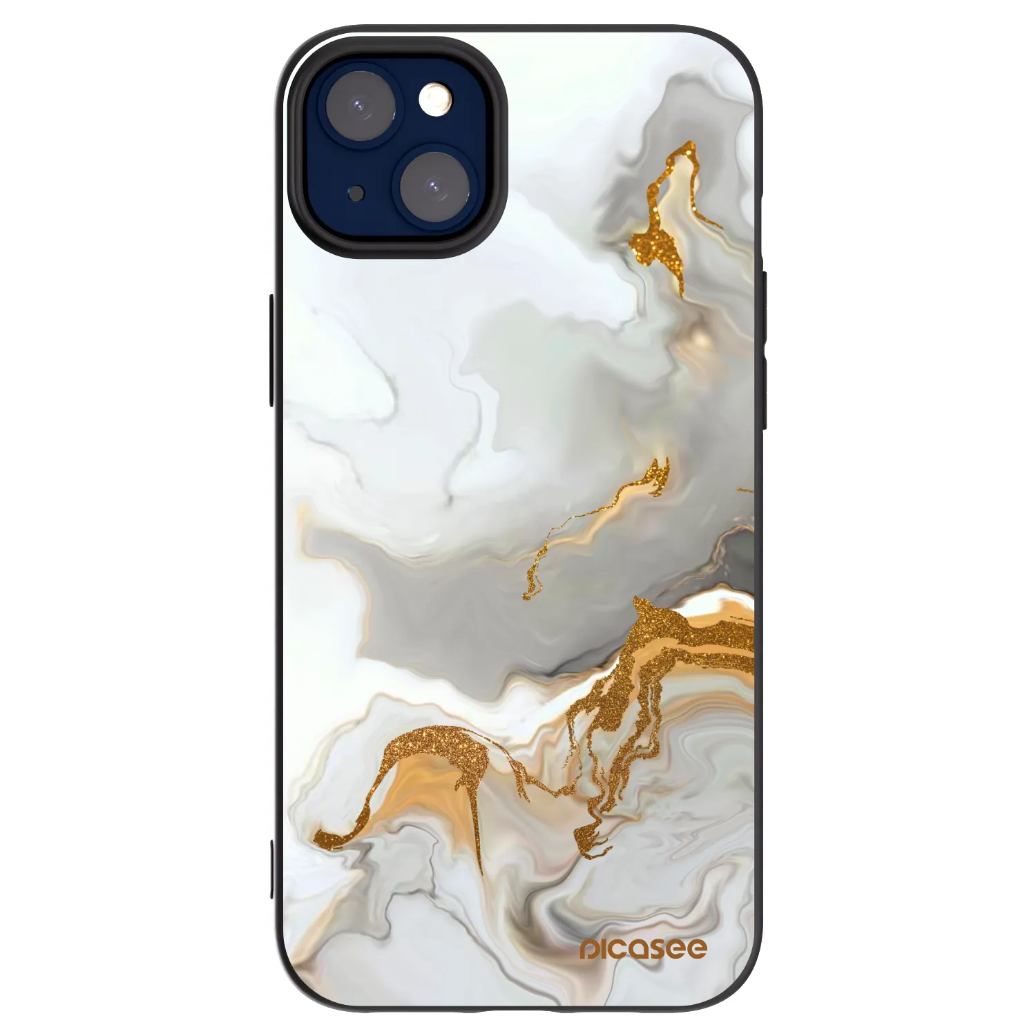 Picasee silikonový černý obal pro Apple iPhone 14 Plus - Her