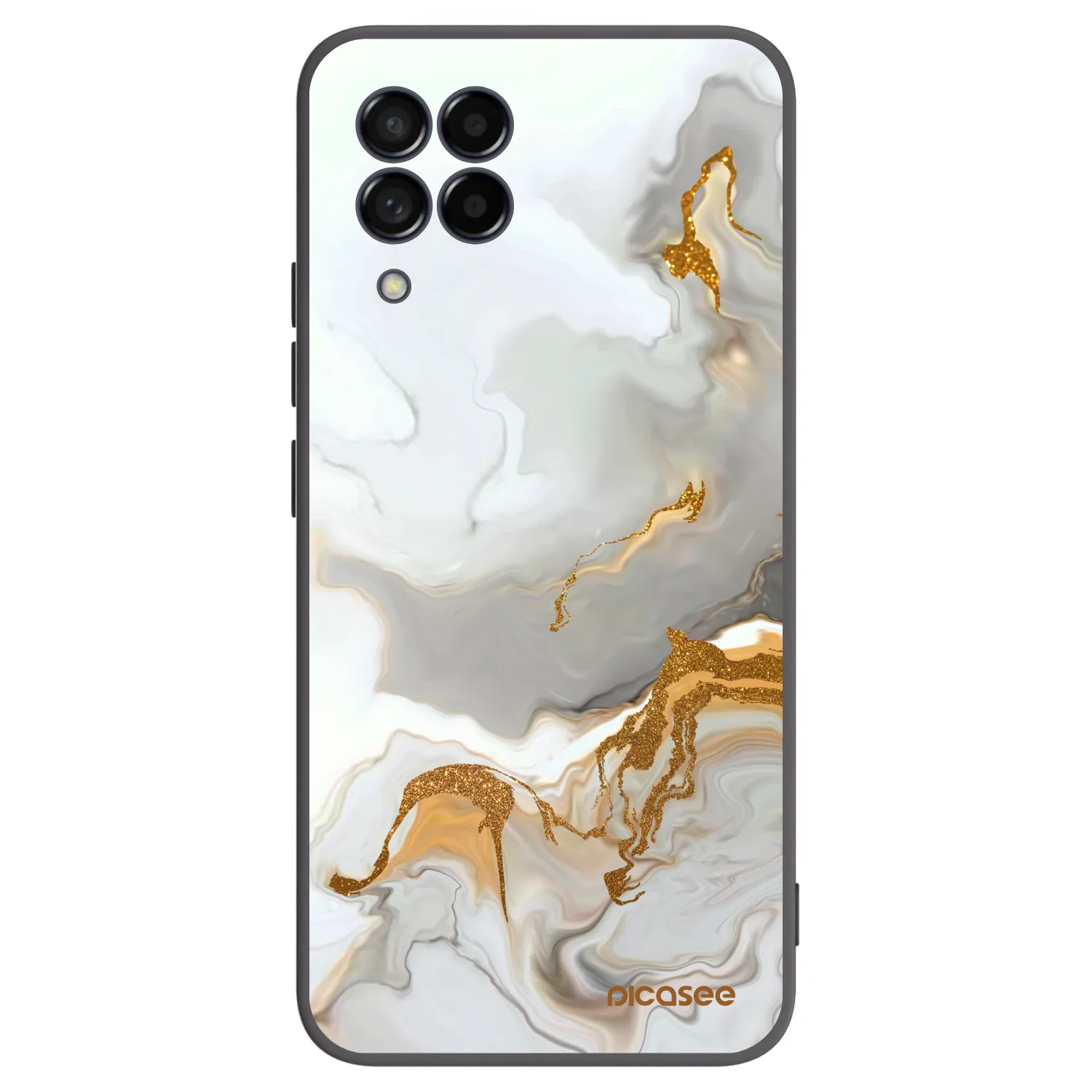 Picasee silikonový černý obal pro Samsung Galaxy M53 5G - Her