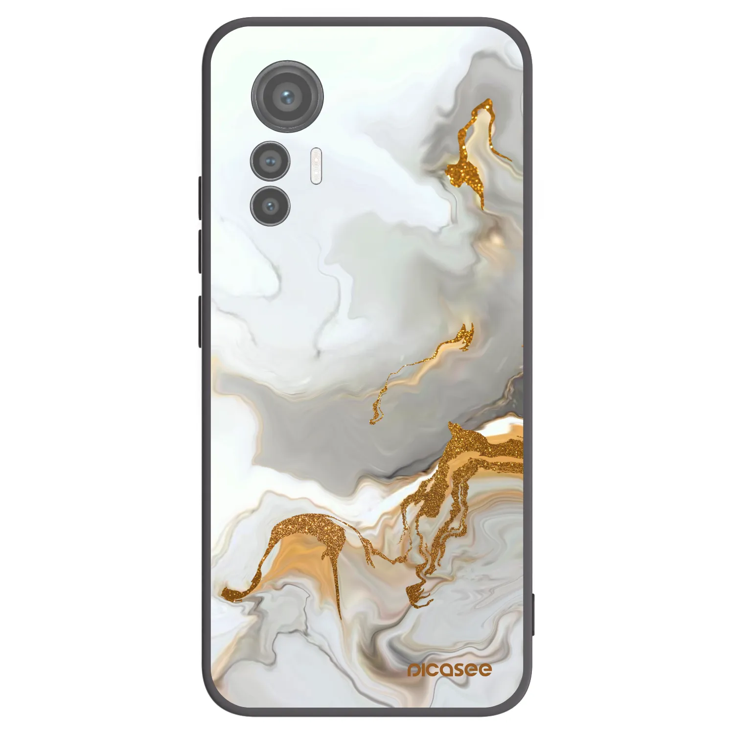 Picasee silikonový černý obal pro Xiaomi 12 Lite - Her