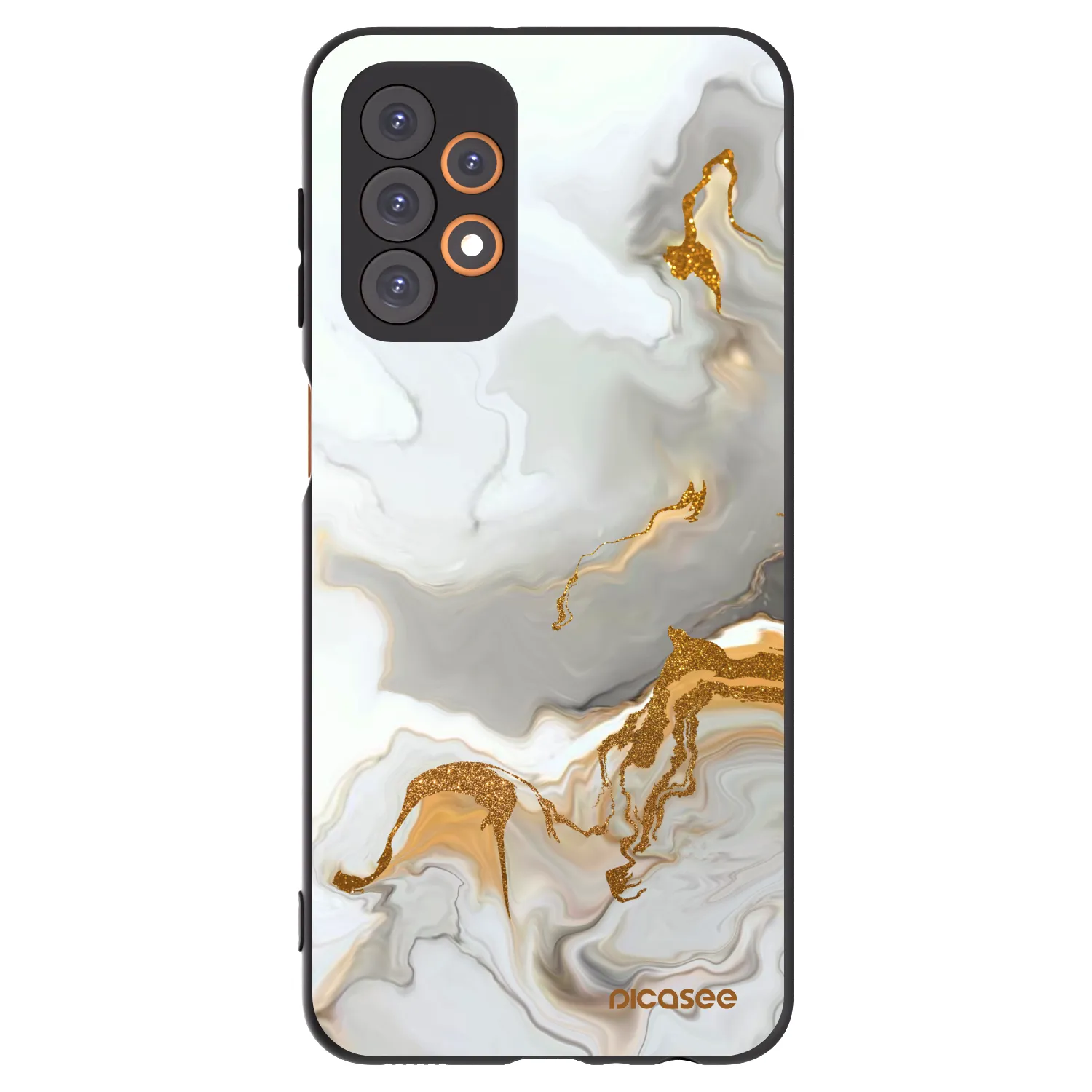 Picasee silikonový černý obal pro Samsung Galaxy A23 A236B 5G - Her