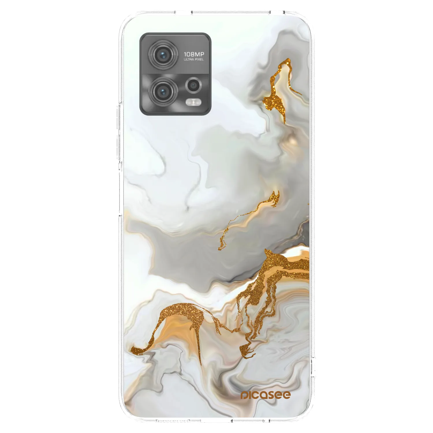 Picasee silikonový průhledný obal pro Motorola Moto G72 - Her