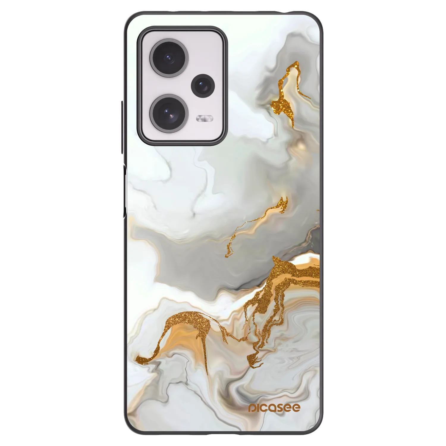 Picasee silikonový černý obal pro Xiaomi Redmi Note 12 Pro+ 5G - Her
