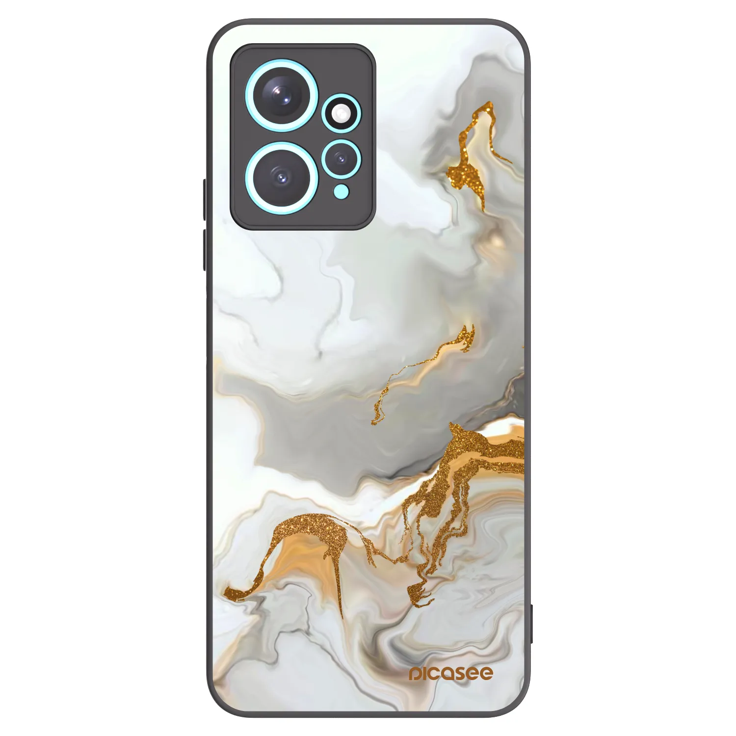 Picasee silikonový černý obal pro Xiaomi Redmi Note 12 4G - Her
