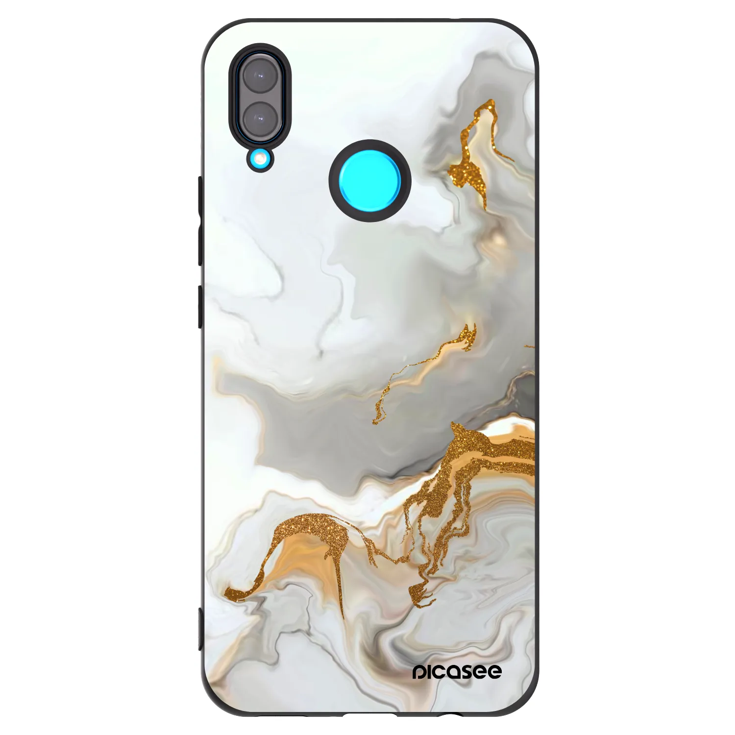 Picasee silikonový černý obal pro Huawei Nova 3 - Her