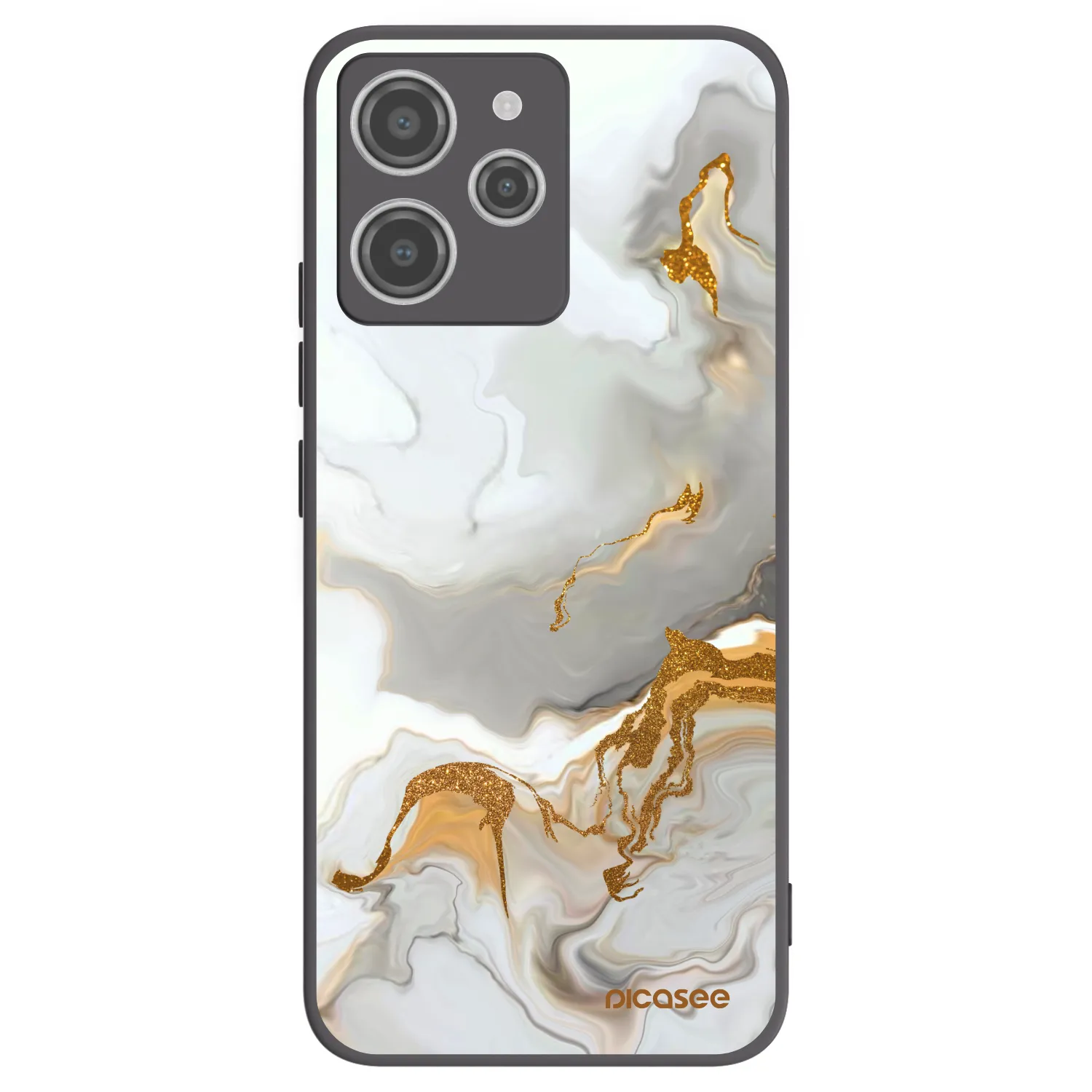 Picasee silikonový černý obal pro Xiaomi Redmi 12 4G - Her