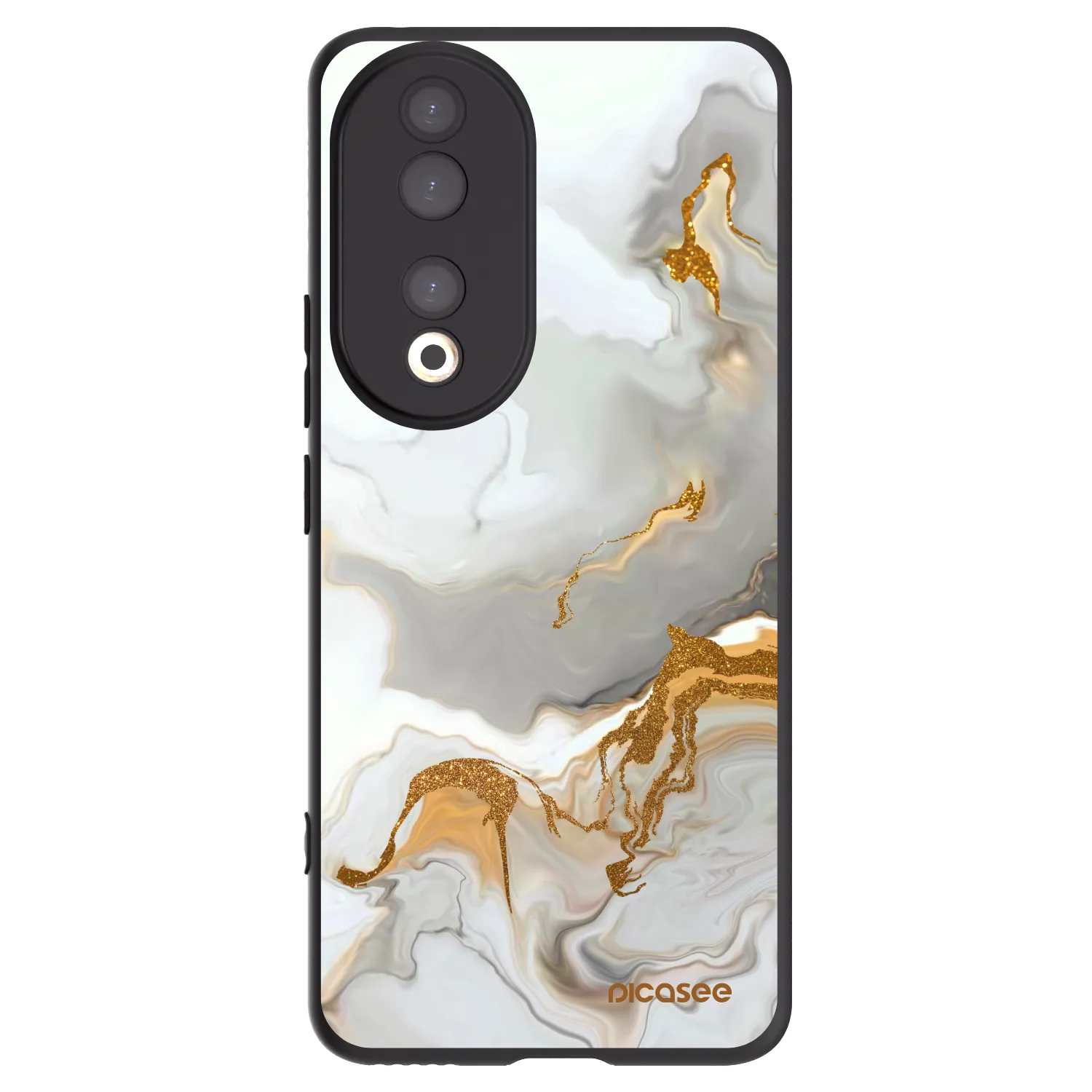 Picasee silikonový černý obal pro Honor 90 5G - Her