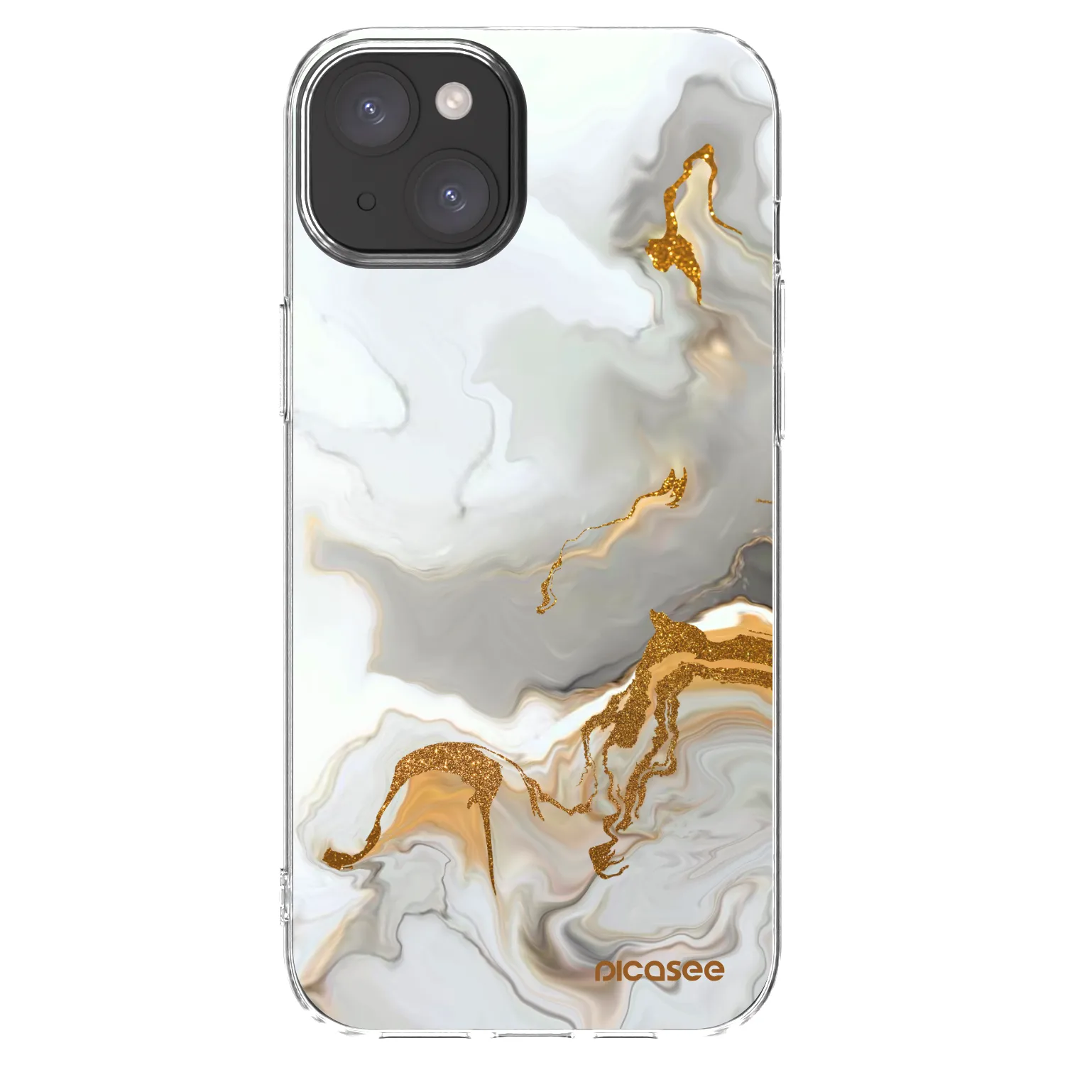 Picasee silikonový průhledný obal pro Apple iPhone 15 Plus - Her