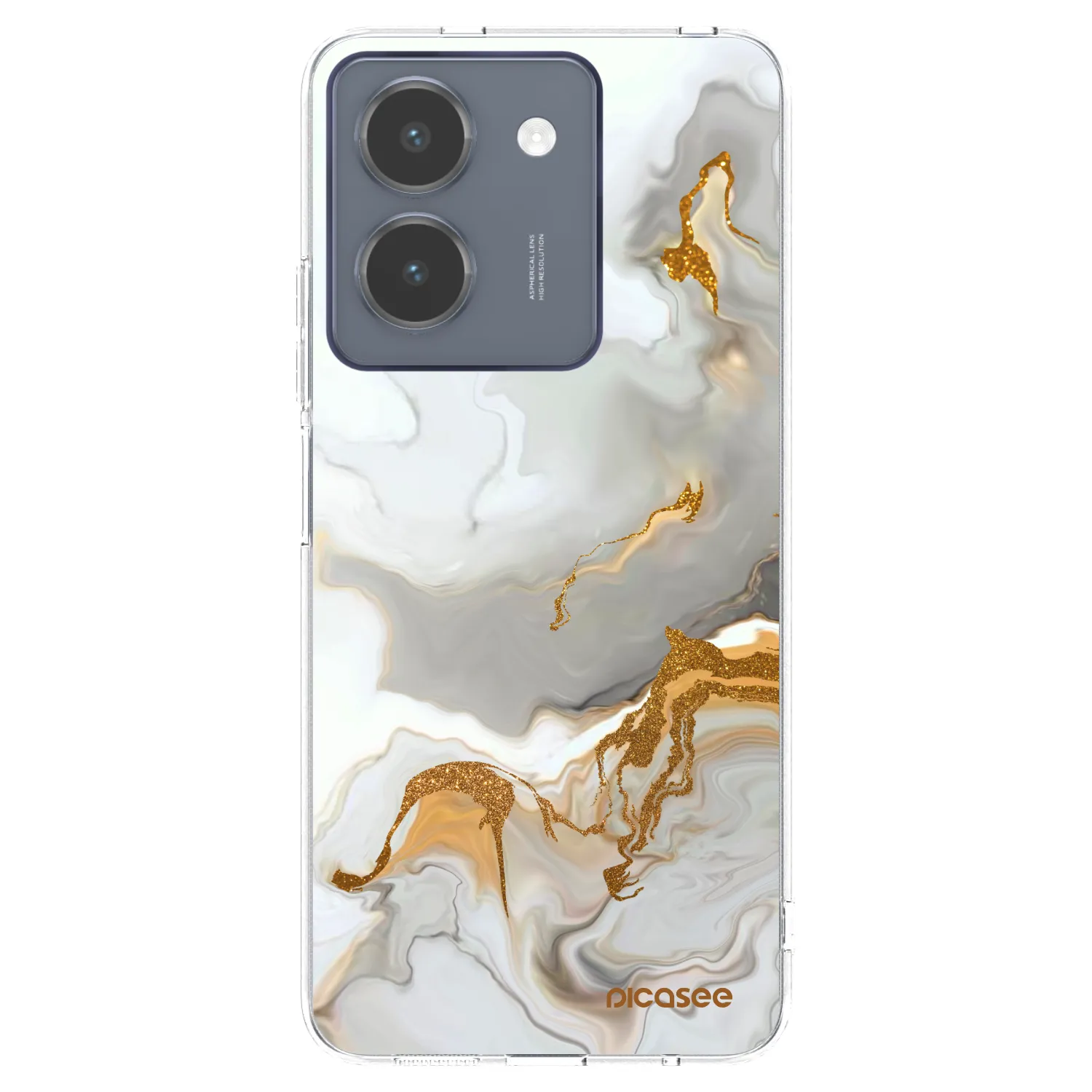 Picasee silikonový průhledný obal pro Vivo Y36 4G - Her