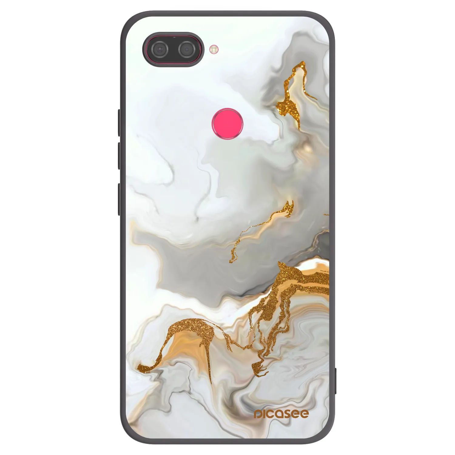 Picasee silikonový černý obal pro Xiaomi Mi 8 Lite - Her