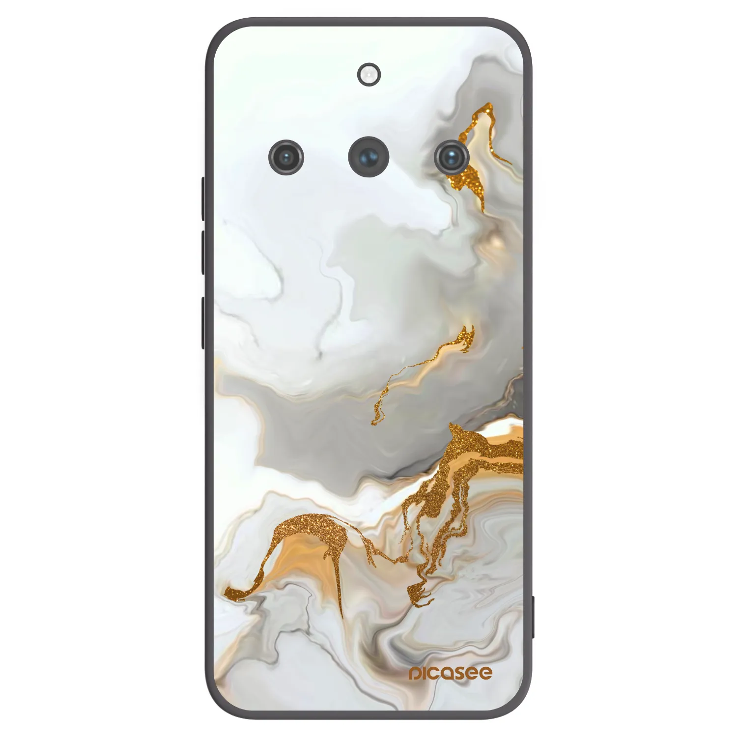 Picasee silikonový černý obal pro Realme 11 Pro+ - Her