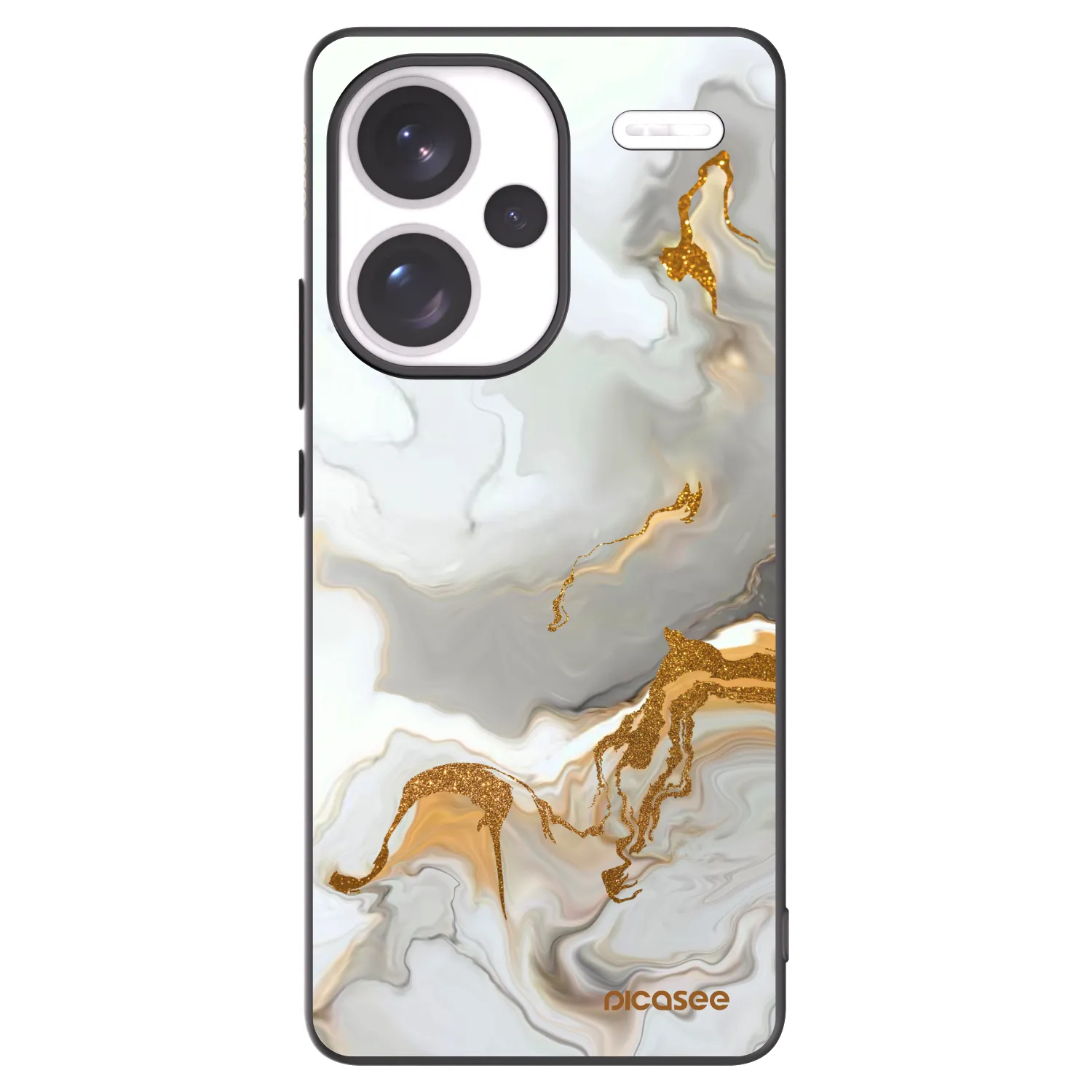 Picasee silikonový černý obal pro Xiaomi Redmi Note 13 Pro+ 5G - Her