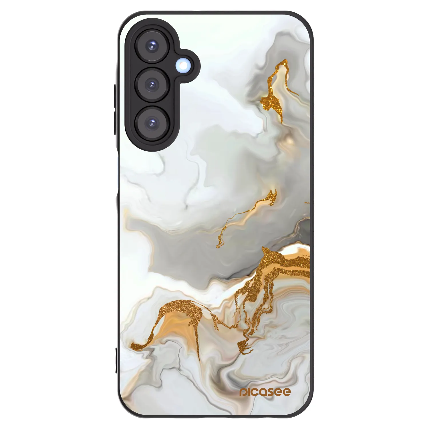 Picasee silikonový černý obal pro Samsung Galaxy A25 A256B 5G - Her