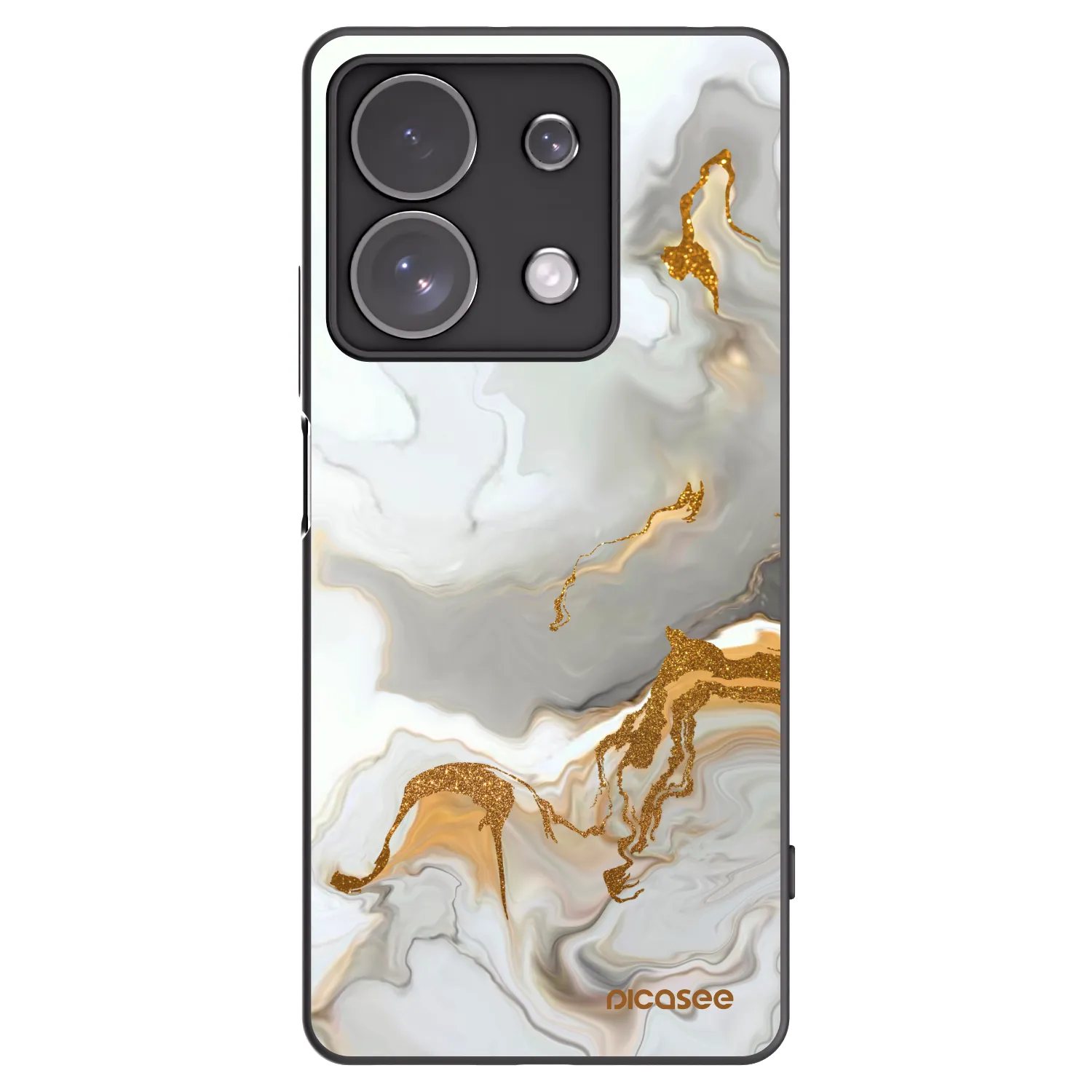 Picasee silikonový černý obal pro Xiaomi Redmi Note 13 Pro 4G - Her