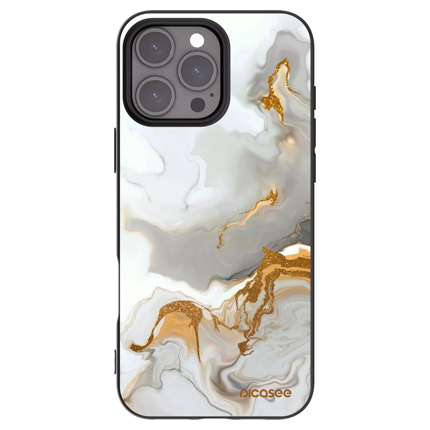 Picasee silikonový černý obal pro Apple iPhone 16 Pro Max - Her