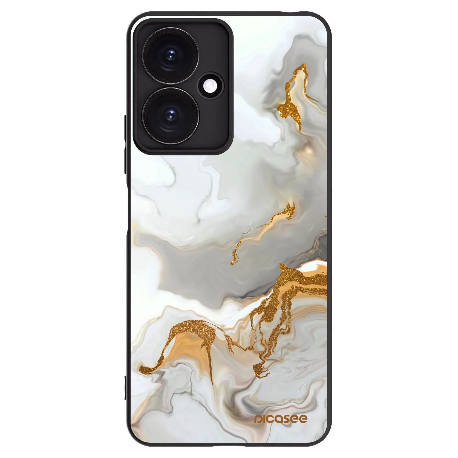 Picasee silikonový černý obal pro Xiaomi Redmi 13C 5G - Her