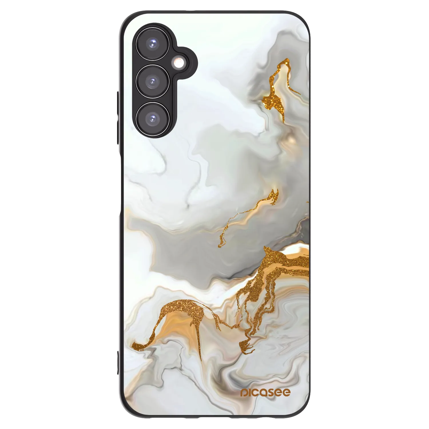 Picasee silikonový černý obal pro Samsung Galaxy A05s A057G - Her