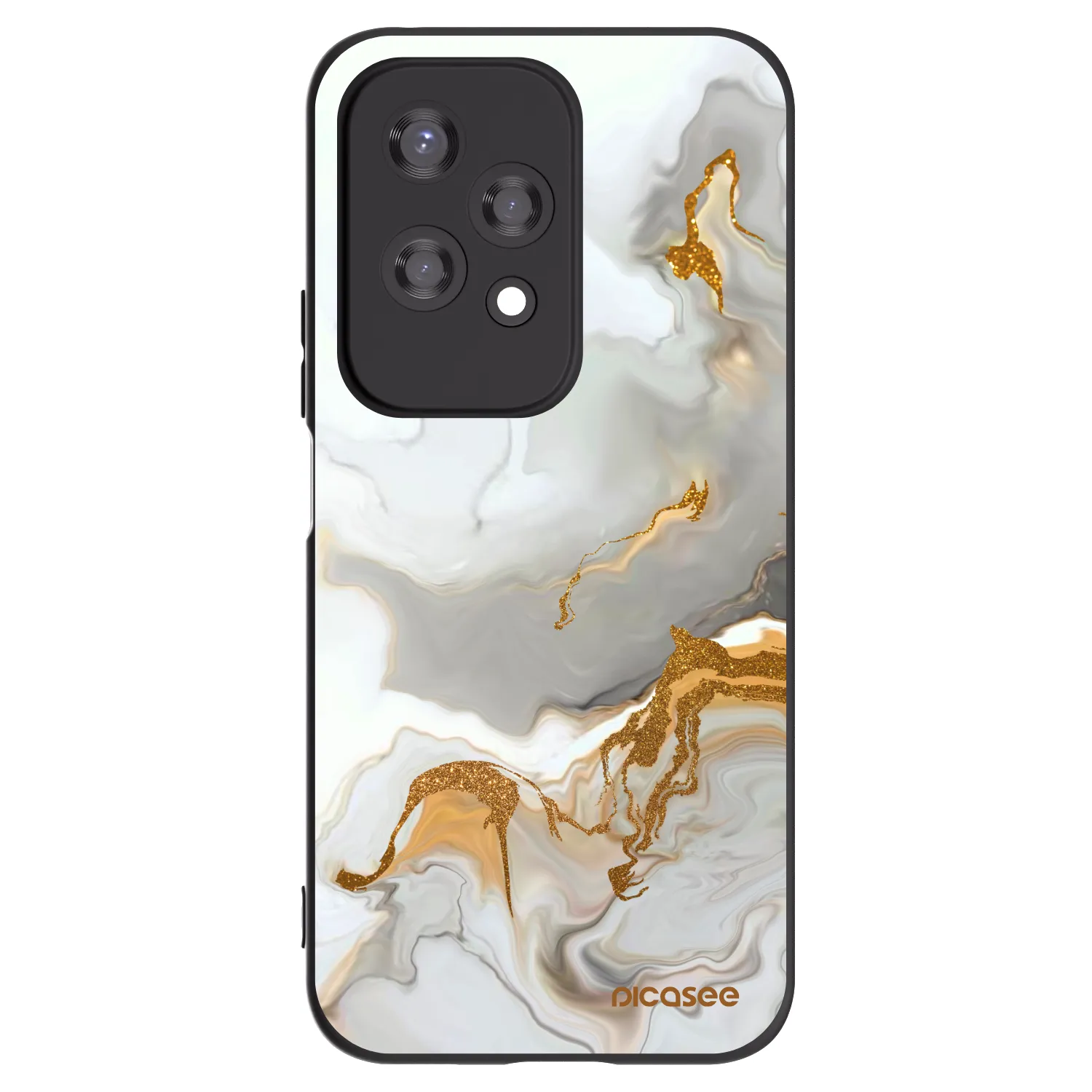 Picasee silikonový černý obal pro Honor 200 Lite - Her