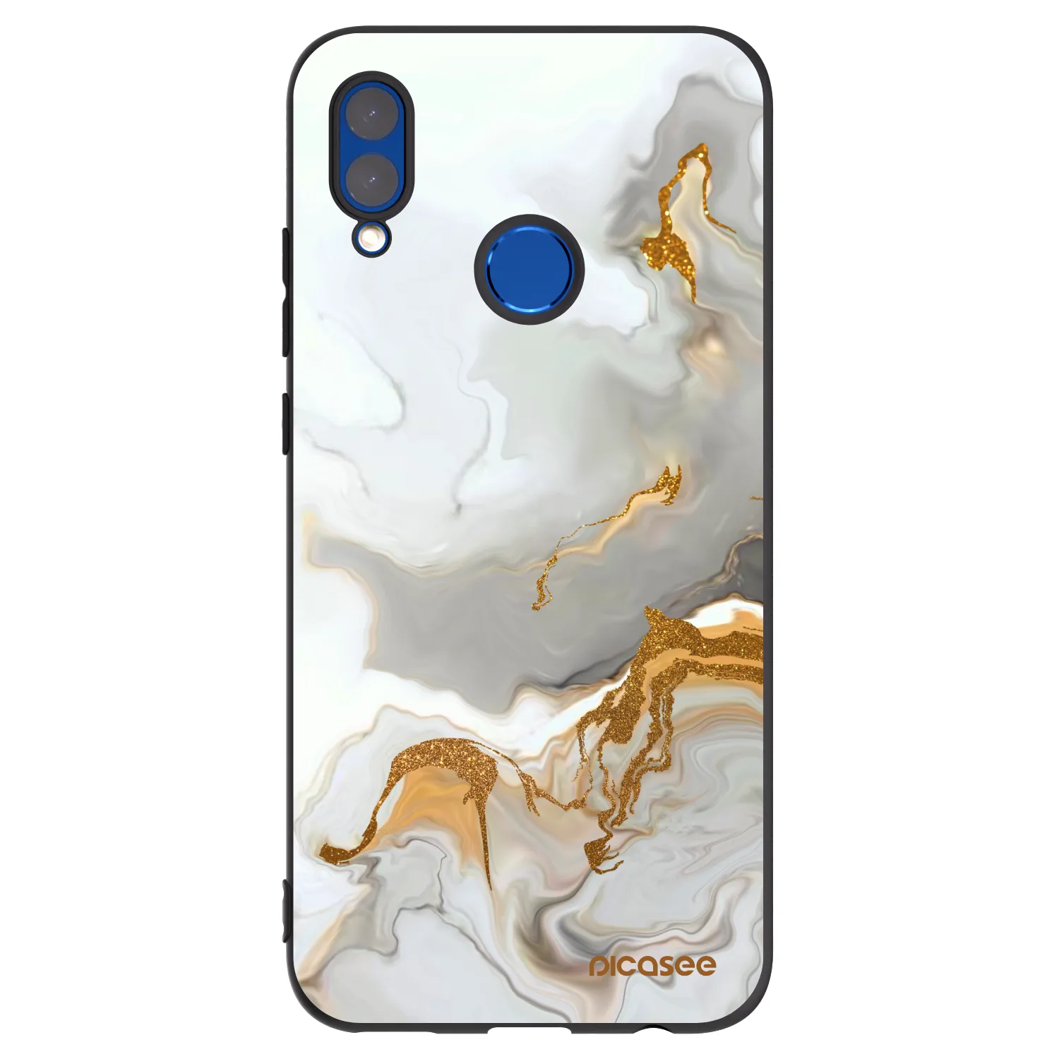 Picasee silikonový černý obal pro Huawei P Smart 2019 - Her