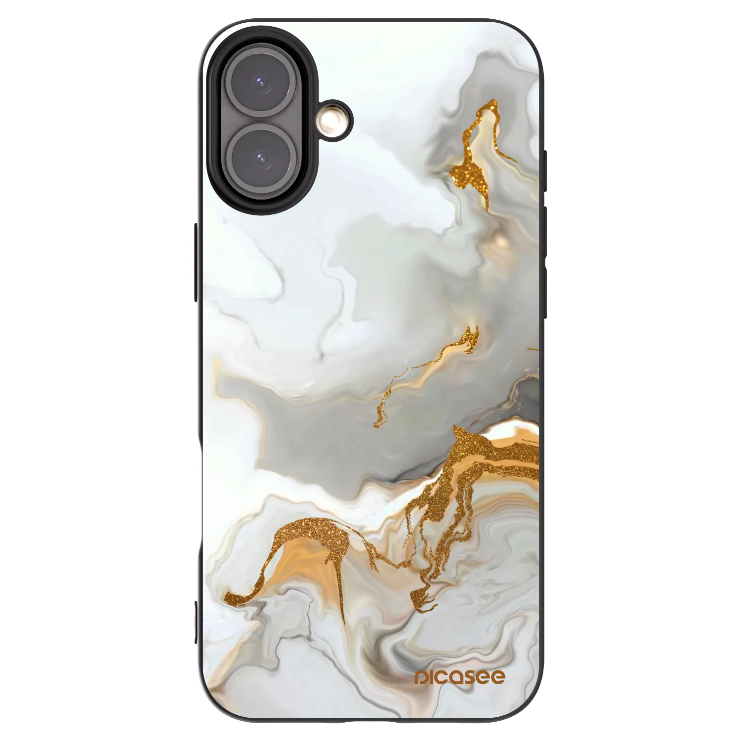 Picasee silikonový černý obal pro Apple iPhone 16 Plus - Her