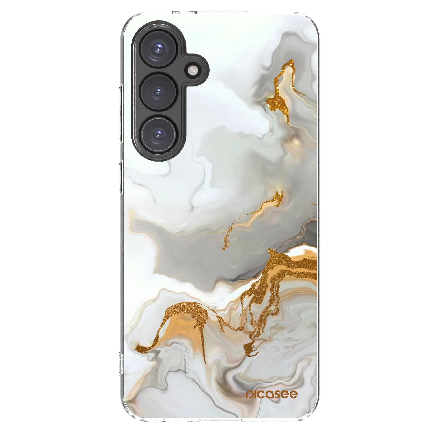 Picasee silikonový průhledný obal pro Samsung Galaxy S24 FE S721B - Her