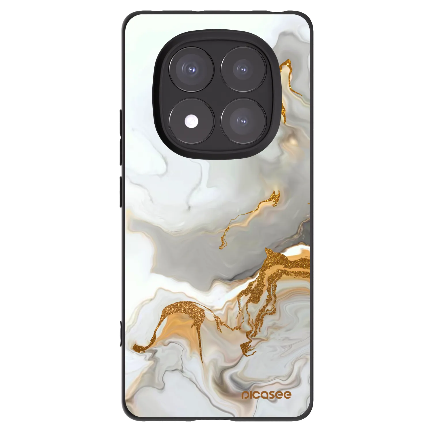 Picasee silikonový černý obal pro Xiaomi Redmi Note 14 Pro 5G - Her