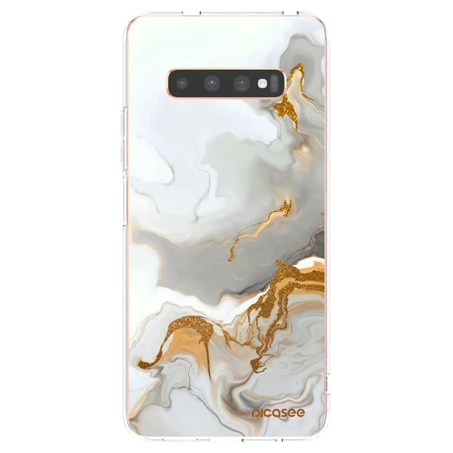 Picasee silikonový průhledný obal pro Samsung Galaxy S10 Plus G975 - Her